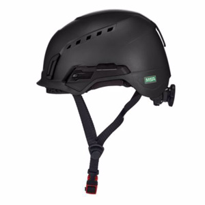 MSA V-Gard H2™ Vented Safety Helmets 53 - 63 cm Circumference Ratcheting No Logo Black