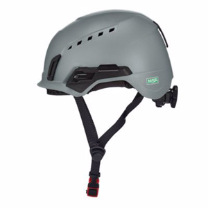 MSA V-Gard H2™ Vented Safety Helmets 53 - 63 cm Circumference Ratcheting No Logo Gray
