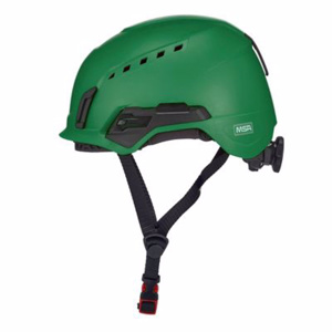 MSA V-Gard H2™ Vented Safety Helmets 53 - 63 cm Circumference Ratcheting No Logo Green