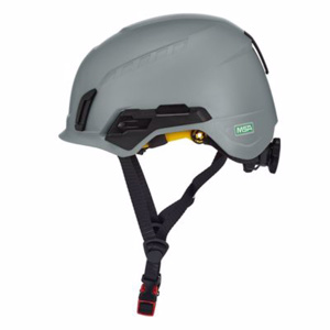 MSA V-Gard H2™ Mips® Non-vented Safety Helmets 53 - 63 cm Circumference Ratcheting No Logo Gray