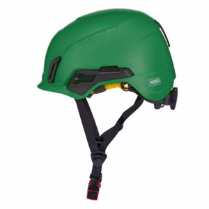 MSA V-Gard H2™ Mips® Non-vented Safety Helmets 53 - 63 cm Circumference Ratcheting No Logo Green
