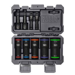 Klein Tools 2-in-1 SAE Impact Socket Sets