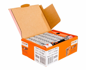 Stockade Staple Gun Fencing Staples and Fuel Cell Kits Barbed, Divergent 10.5 ga 1-1/2 in