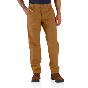 Carhartt FR Rugged <em class="search-results-highlight">Flex</em>® Relaxed Straight Leg Work Pants 32 x 30 Brown Mens