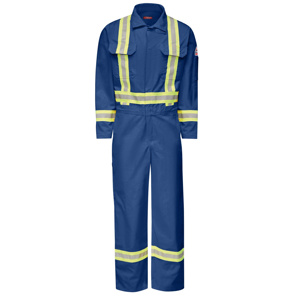 Workwear Outfitters Bulwark FR Reflective Midweight Coveralls 44 Royal Blue