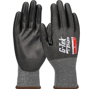 PIP G-Tek® Paradox™ Touchscreen Compatible Gloves Large Black Abrasion 3, Cut A4, Puncture 2