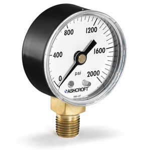 Ashcroft 1005 / 1005P Analog Pressure Gauges