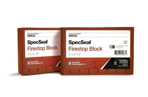 Specified Tech SpecSeal® Firestop Blocks
