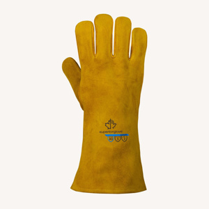 Superior Glove Welding Gloves XL Leather Brown