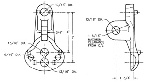 Maclean Power Pole Eye Plates
