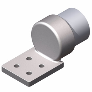 WTP250-2N-AA WELD 2.5IN TO 2 HOLE TERM