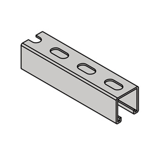 Wesanco W200 Short Slotted Strut Channels 1-5/8 in x 1-5/8 in