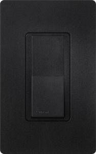 Lutron 4-Way, DPST Rocker Light Switches 15 A 120/277 V Satin Colors® Midnight