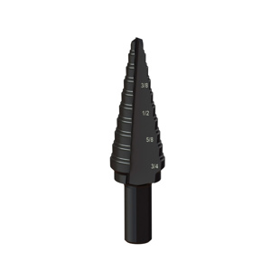 Emerson Greenlee Step Drill Bits 10 Step