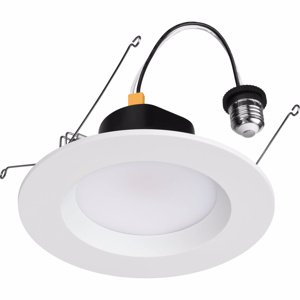 Lutron Canless Recessed Downlights 5.1 x 3.9 in Black Dimmable
