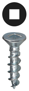 Dottie Carbon Steel Square Flat Head Wood Screws