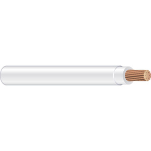 Generic Brand Stranded Copper <em class="search-results-highlight">XHHW</em>-SSE Jacketed Wire 6 AWG White 10000 ft Reel