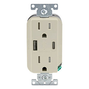 AC1X3-T DECO TYP AC USB 15A 27W LA