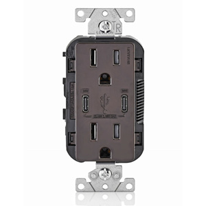 CC1P3-B DECO TYP CC USB 15A 30W BRN