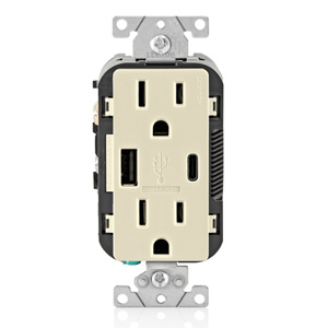 BAC15-T DECO TYP AC USB 15A 18W LA