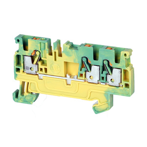 1492-PG2T IEC GROUND PUSH-IN TERMINAL BL