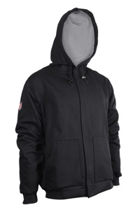 SWSI22GZ-SM HW LINED ZIPFRONT HOOD SM