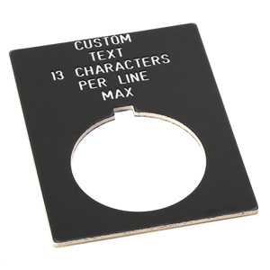 Rockwell Automation Jumbo Legend Plates