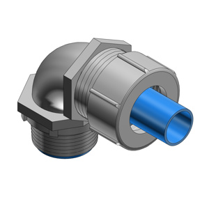 ABB Thomas & Betts LT-M Bullet Series 90 Degree Nonmetallic Liquidtight Connectors Insulated 3/4 in Compression x Threaded Steel
