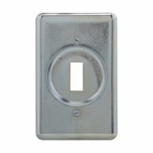 Eaton Crouse-Hinds DS Series Snap or Toggle Switch Covers 1 Toggle Switch Aluminum