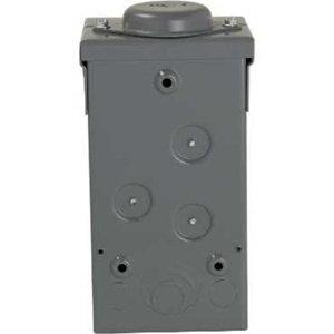 Square D Homeline™ Series NEMA 3R Main Lug Only Loadcenters 70 A 120/240 V 2 Space