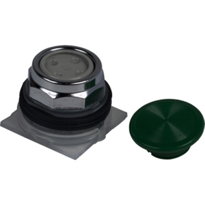 Square D Harmony™ 9001KR Momentary Push Button Heads 30 mm Green Metallic