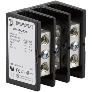 Square D Linergy™ 9080LB Power Distribution Blocks
