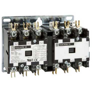 Square D 8965 Series Reversing Hoist Contactors 20 A 3 Pole 110/120 VAC