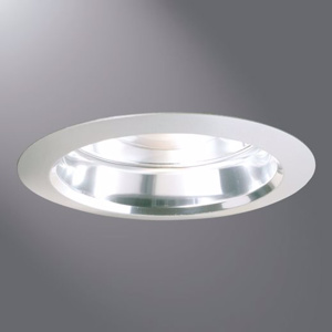 Cooper Lighting Solutions 30 Series 6 in Trims White Clear Specular Baffle