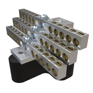 nVent ILSCO NB Series Mechanical Neutral Ground Bars
