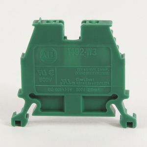 Rockwell Automation 1492-W3 W Space Saver Series IEC Style Feed-thru Terminal Blocks