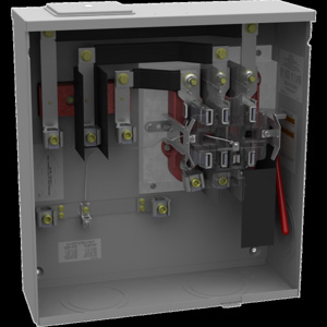 <em class="search-results-highlight">Milbank</em> Lever Bypass Ringless Meter Sockets 200 A 600 VAC OH/UG with Side Wireway 7 Jaw 1 Position 3 Phase Ground Lug Large Closing Plate