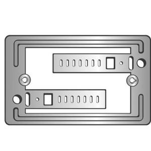Minerallac WBF1 Series Low Voltage Wallplate Mounting Brackets