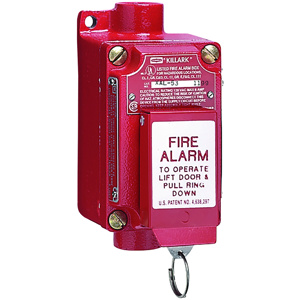 Hubbell-Killark Electric Feed-thru Fire Alarm Stations