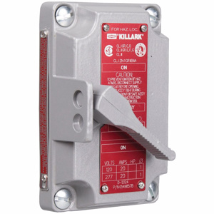 Hubbell-Killark Electric XS Series Tumbler Switches with Cover