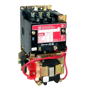 Square D 8903S Electrically Held Lighting Contactors 30 A 110/120 V