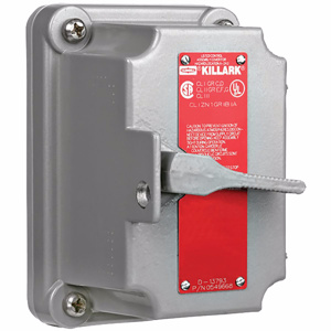 Hubbell-Killark Electric FXS Series Factory-sealed Tumbler Switches 20 A