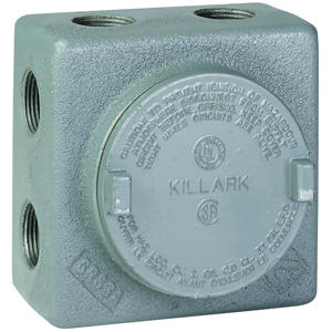 Hubbell-Killark Electric Conduit Junction Boxes with Cover