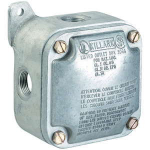 Hubbell-Killark Electric J Type X Outlet Bodies
