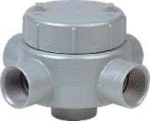 Hubbell-Killark Electric GE Series Type X Conduit Bodies Copper-Free Aluminum 1 in Type XAT