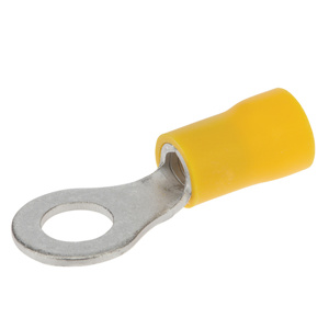 NSI Industries R Series Insulated Ring Terminals 12 - 10 AWG 1/4 in Yellow