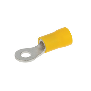 NSI Industries R Series Insulated Ring Terminals 12 - 10 AWG #8 Yellow