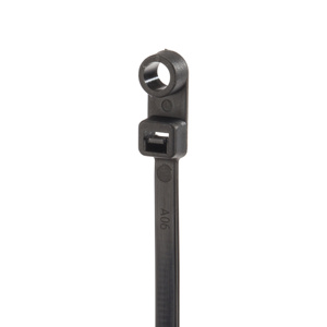 NSI Industries Cable Ties Locking 15-1/2 in Black Weather-resistant