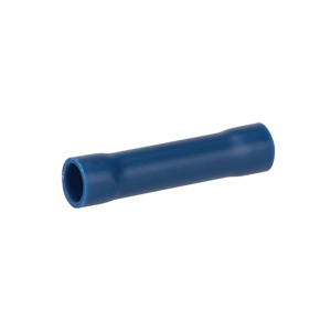 NSI Industries Insulated Butt Connectors 16 - 14 AWG Copper Vinyl Blue