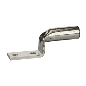 NSI Industries SL Series Long Barrel Compression Lugs 1/2 in 2 Hole Black 750 Cu